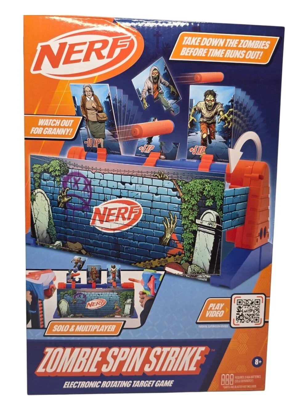 Nerf Zombie Spin Strike Electronic Rotating Target Game